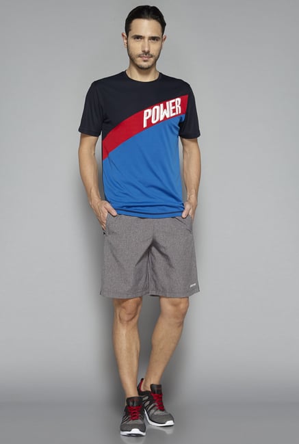 Westsport by Westside Grey Textured Shorts Westsport by Westside Grey Textured Shorts