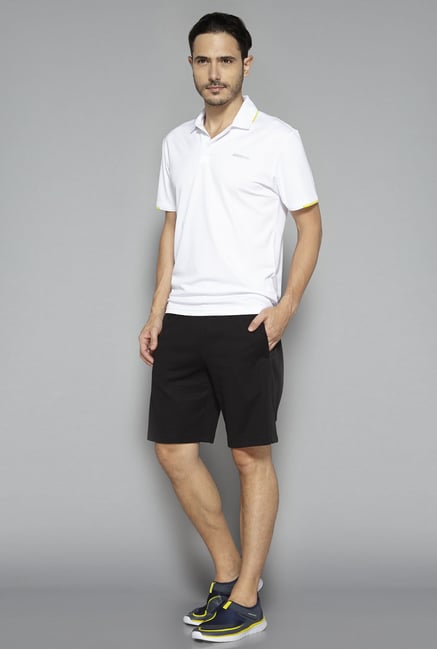 Westsport by Westside Black Solid Shorts Westsport by Westside Black Solid Shorts