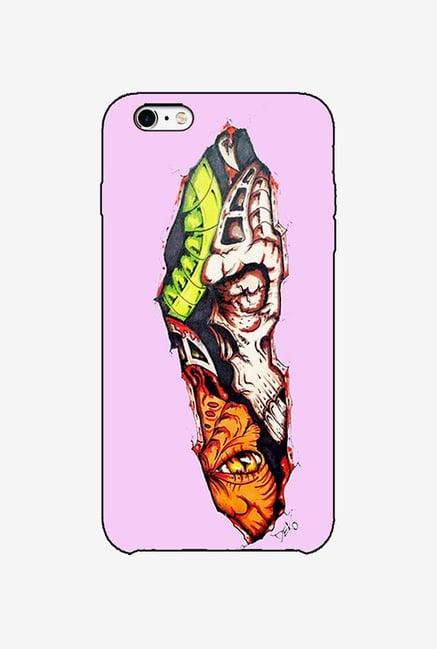 Ziddi HALFSKULS Hard Back Cover for iPhone 6S (Multi) Ziddi HALFSKULS Hard Back Cover for iPhone 6S (Multi)