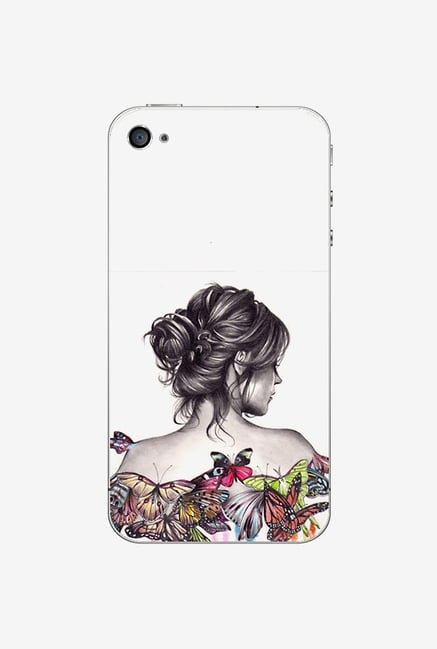 Ziddi LDYBCKBTRFLY Hard Back Cover for iPhone 4S (Multi) Ziddi LDYBCKBTRFLY Hard Back Cover for iPhone 4S (Multi)