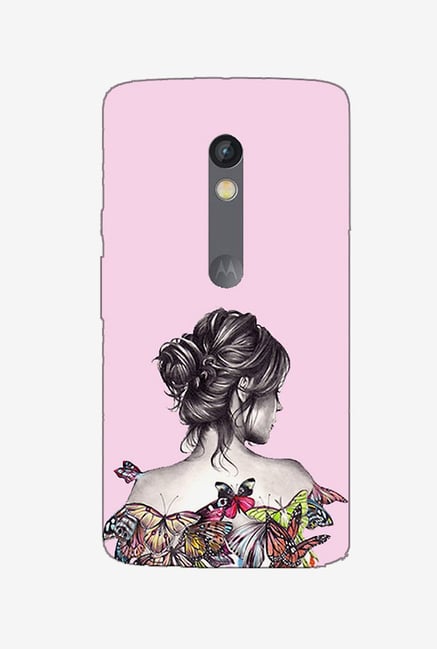 Ziddi LDYBCKBTRFLY Hard Back Cover for Moto X Play (Multi) Ziddi LDYBCKBTRFLY Hard Back Cover for Moto X Play (Multi)