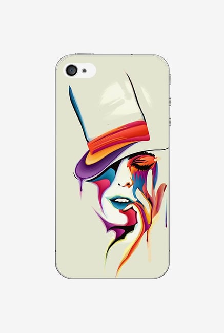Ziddi HATLADY Hard Back Cover for iPhone 4 (Multi) Ziddi HATLADY Hard Back Cover for iPhone 4 (Multi)