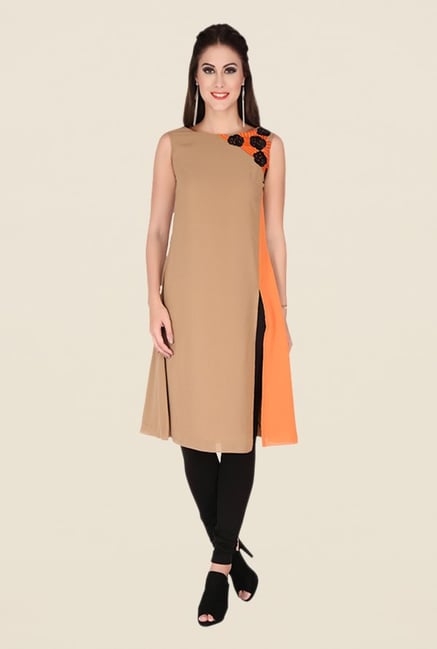 Soie Tan Solid Tunic Soie Tan Solid Tunic