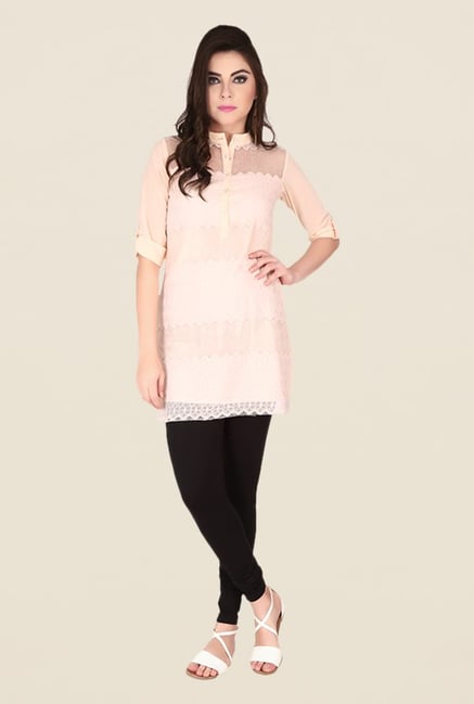 Soie Peach Lace Tunic Soie Peach Lace Tunic