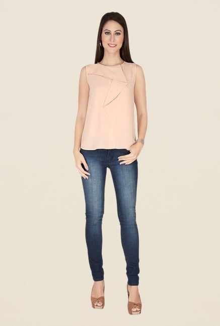 Soie Peach Solid Top Soie Peach Solid Top