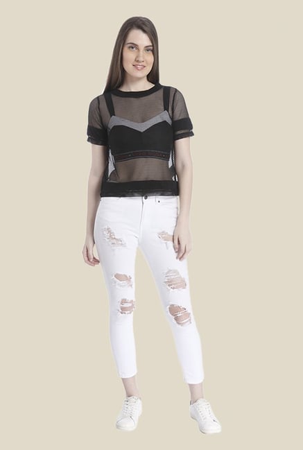 Vero Moda Black Lace Top Vero Moda Black Lace Top