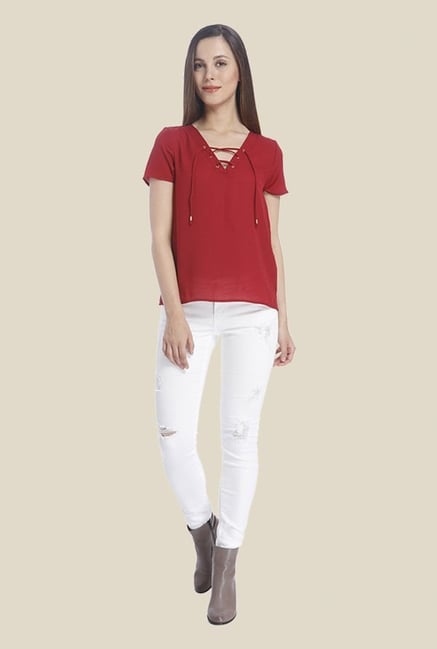 Vero Moda Red Top Vero Moda Red Top