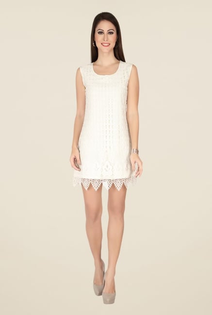 Soie Beige Lace Dress Soie Beige Lace Dress
