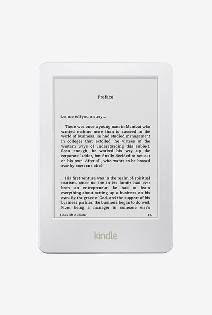 Kindle Basic Wi-Fi with 6 Inch Touchscreen Display (White) Kindle Basic Wi-Fi with 6 Inch Touchscreen Display (White)