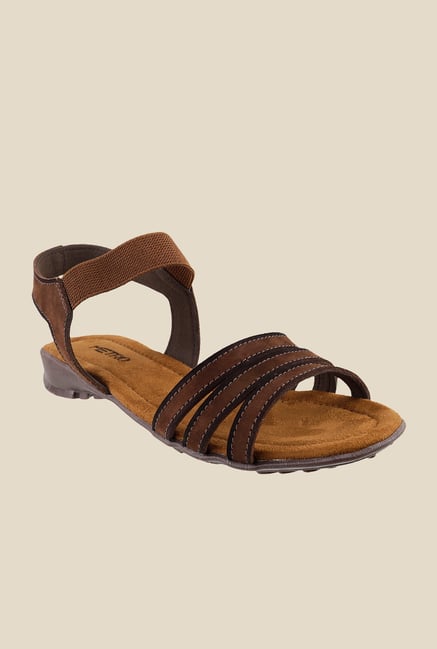 Metro Brown Sling Back Sandals Metro Brown Sling Back Sandals