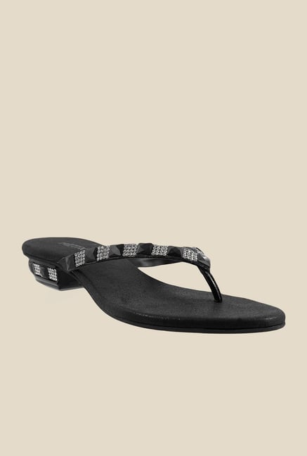 Metro Black T-Strap Sandals Metro Black T-Strap Sandals