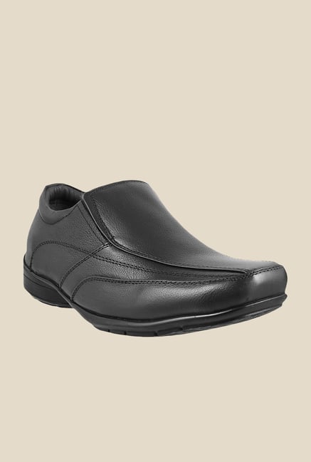 Metro Black Formal Slip-Ons Metro Black Formal Slip-Ons