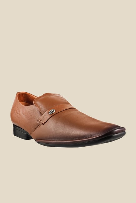 Metro Tan Formal Slip-Ons Metro Tan Formal Slip-Ons