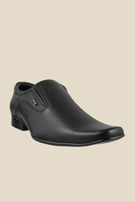 Mochi Black Formal Slip-Ons Mochi Black Formal Slip-Ons