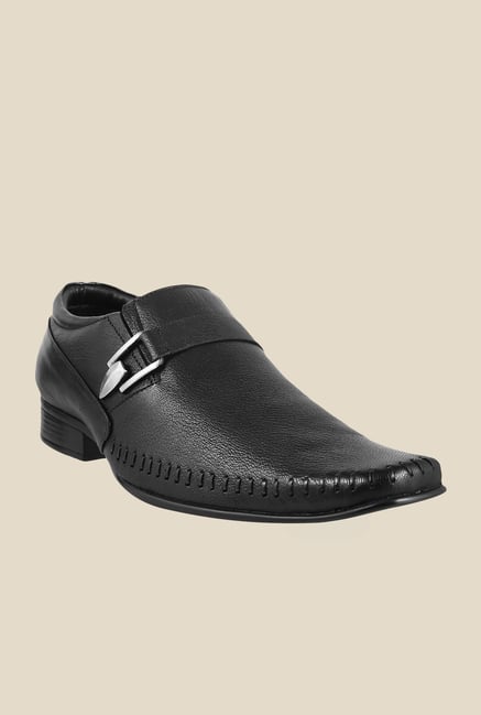 Metro Black Formal Slip-Ons Metro Black Formal Slip-Ons