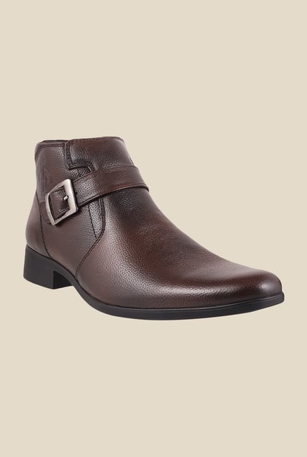 Metro Brown Monk Boots Metro Brown Monk Boots