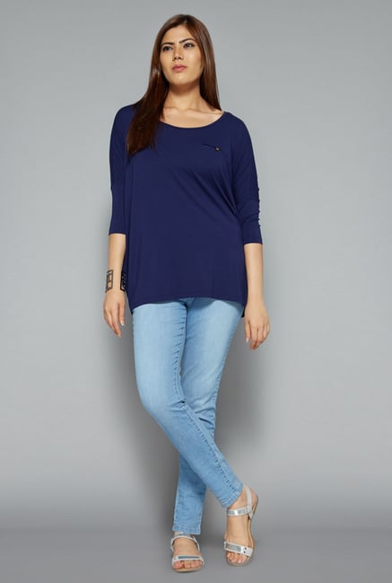 Gia by Westside Blue Denim Jeans Gia by Westside Blue Denim Jeans