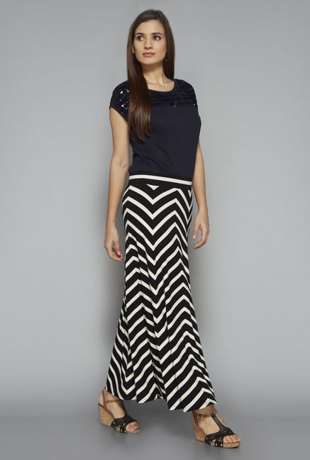 LOV by Westside Black Cecila Skirt LOV by Westside Black Cecila Skirt