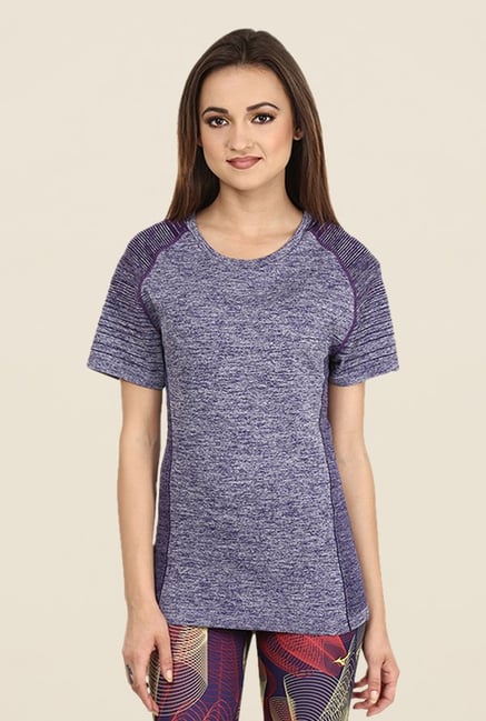 Mizuno Purple Tubular Helix T Shirt Mizuno Purple Tubular Helix T Shirt