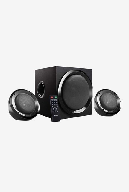 Intex IT- 2202 SUF OS 2.1 Computer Speakers (Black) Intex IT- 2202 SUF OS 2.1 Computer Speakers (Black)