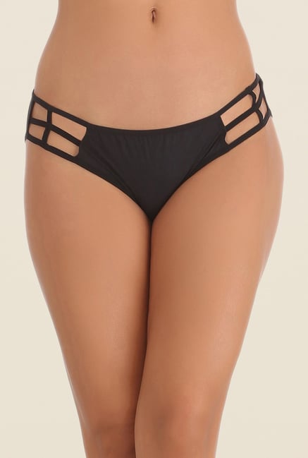 Clovia Black Solid Bikini Panty Clovia Black Solid Bikini Panty