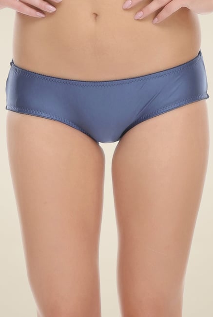 Clovia Blue Solid Bikini Panty Clovia Blue Solid Bikini Panty