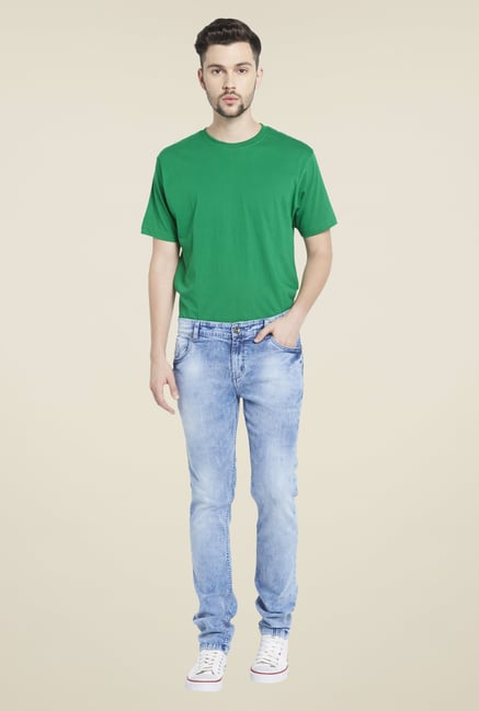 Globus Blue Acid Wash Jeans Globus Blue Acid Wash Jeans