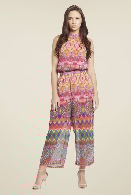 Globus Multicolor Printed Jumpsuit Globus Multicolor Printed Jumpsuit