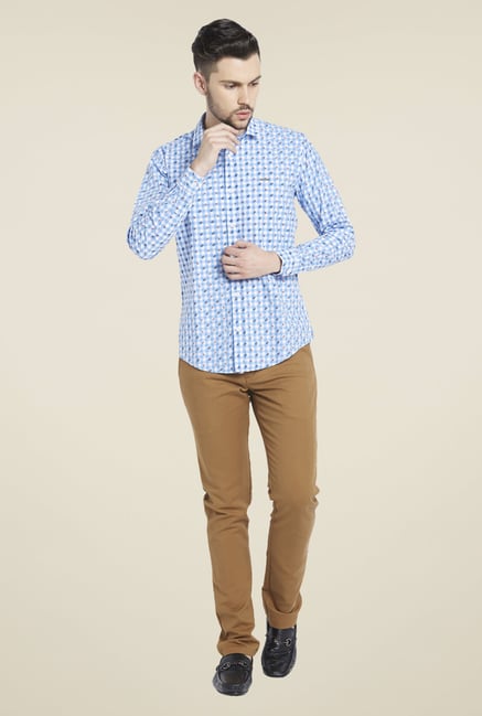 Globus Blue Checks Shirt Globus Blue Checks Shirt