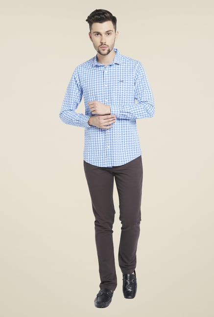 Globus Blue Checks Shirt Globus Blue Checks Shirt
