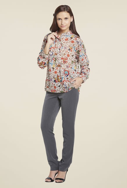 Globus Multicolor Floral Print Shirt Globus Multicolor Floral Print Shirt