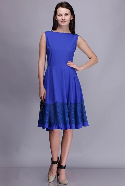 Kaaryah Blue Lace Dress Kaaryah Blue Lace Dress