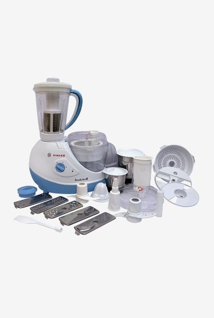 Singer Foodista Plus 600 W Food Processor (White) Singer Foodista Plus 600 W Food Processor (White)