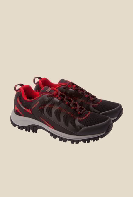 Wildcraft Craggrip Bolt Black & Red Casual Shoes Wildcraft Craggrip Bolt Black & Red Casual Shoes