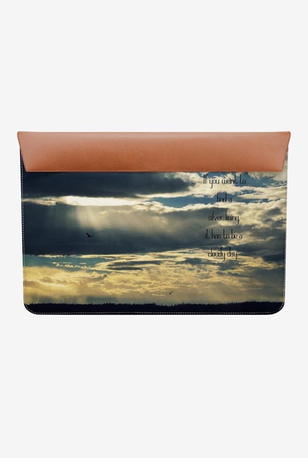 DailyObjects Silver Lining MacBook Air 13" Envelope Sleeve DailyObjects Silver Lining MacBook Air 13" Envelope Sleeve