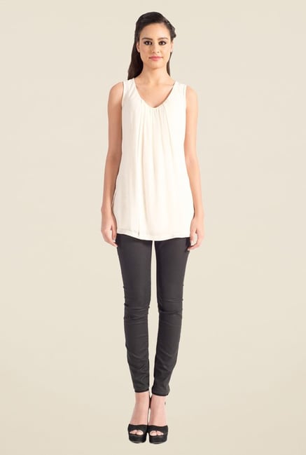 Satya Paul Cream Top - Club SP Satya Paul Cream Top - Club SP