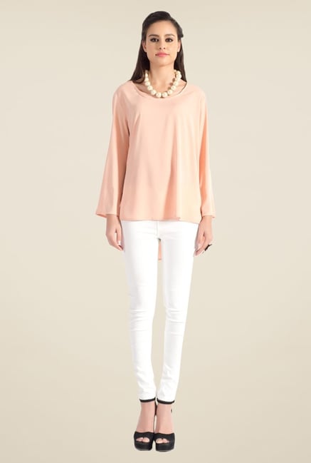 Satya Paul Peach Top - Club SP Satya Paul Peach Top - Club SP