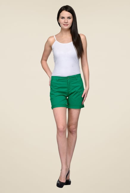 United Colors of Benetton Green Shorts United Colors of Benetton Green Shorts