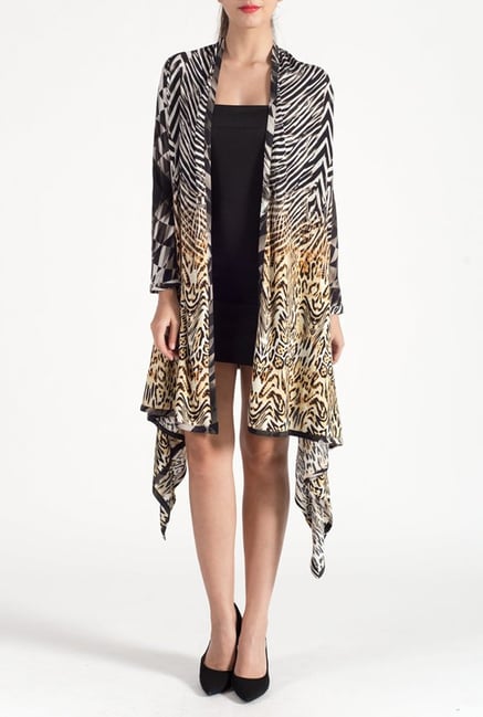 Satya Paul Black Knit Shrug Satya Paul Black Knit Shrug