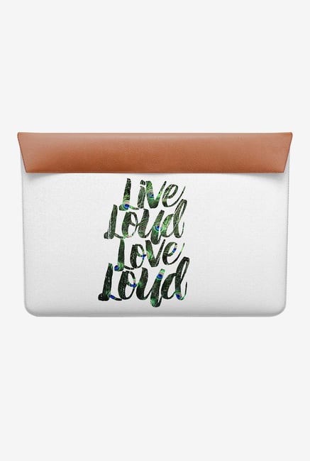 DailyObjects Live Love Loud MacBook Pro 15" Envelope Sleeve DailyObjects Live Love Loud MacBook Pro 15" Envelope Sleeve