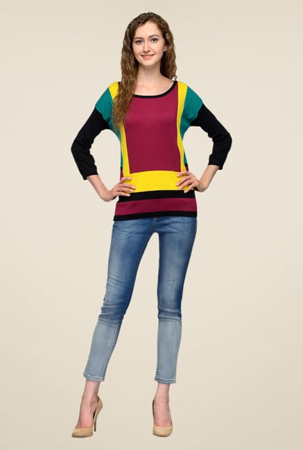 United Colors of Benetton Multicolor Solid Top United Colors of Benetton Multicolor Solid Top