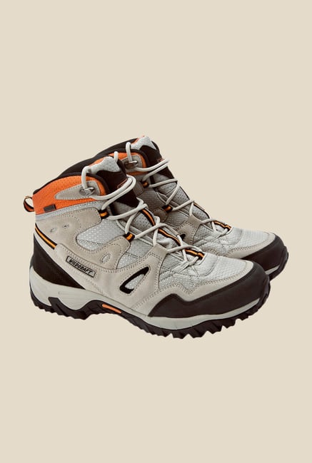 Wildcraft Beige & Grey Casual Boots Wildcraft Beige & Grey Casual Boots