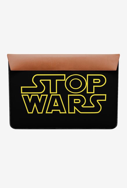 DailyObjects Stop Wars MacBook Pro 15" Envelope Sleeve DailyObjects Stop Wars MacBook Pro 15" Envelope Sleeve