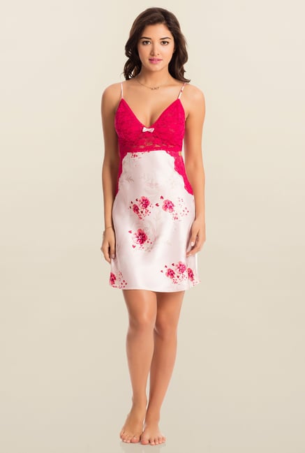 PrettySecrets Pink Midnight Spell Lacy Chemise PrettySecrets Pink Midnight Spell Lacy Chemise