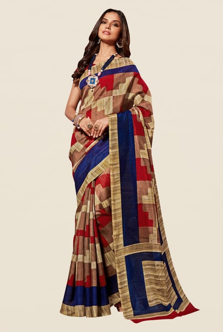 Shonaya Multicolor Cotton Silk Free Size Saree Shonaya Multicolor Cotton Silk Free Size Saree