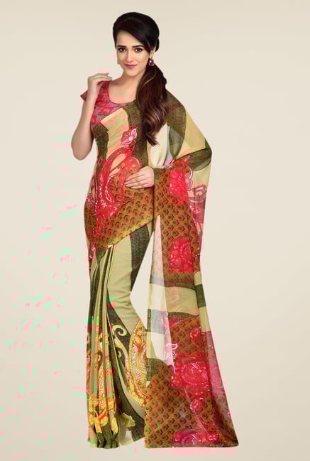 Shonaya Multicolor Printed Saree Shonaya Multicolor Printed Saree