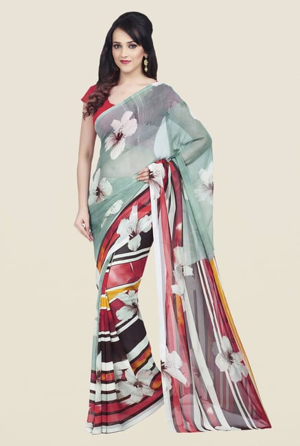 Shonaya Multicolor Free Size Saree Shonaya Multicolor Free Size Saree