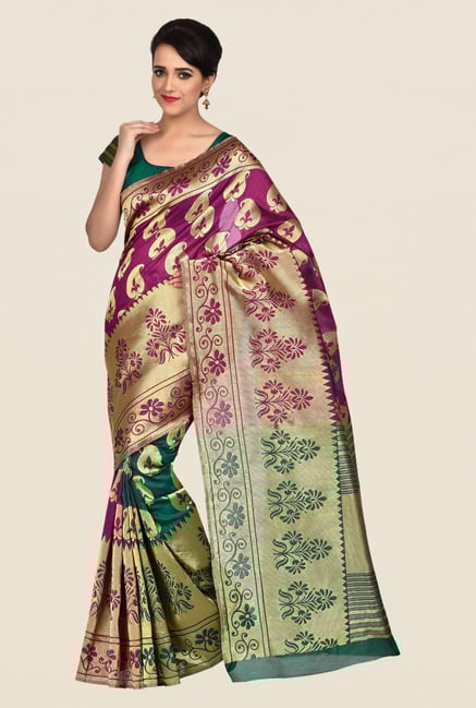 Shonaya Multicolor Banarasi Art Silk Saree Shonaya Multicolor Banarasi Art Silk Saree