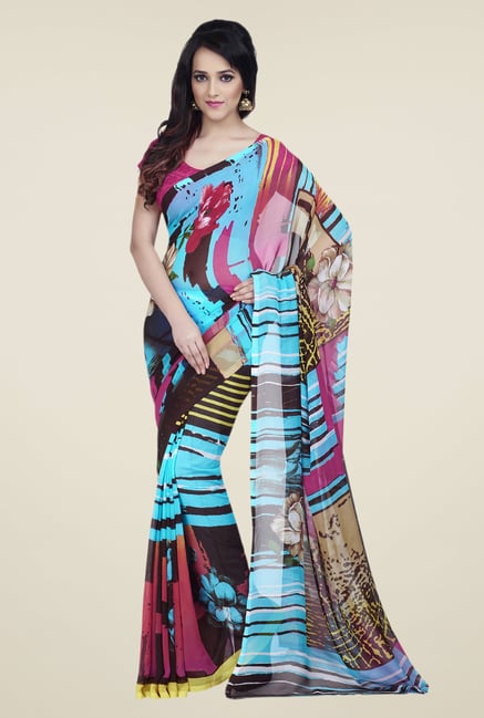 Shonaya Multicolor Dry Clean Saree Shonaya Multicolor Dry Clean Saree