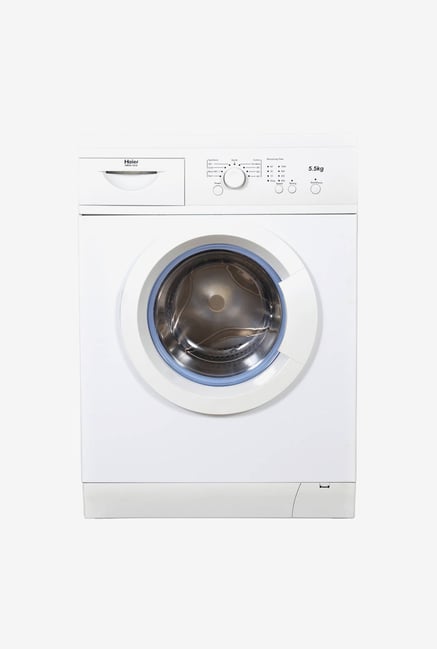 Haier HW55-1010 5.5 Kg Front Load Washing Machine (White) Haier HW55-1010 5.5 Kg Front Load Washing Machine (White)
